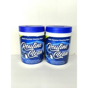 2 Pack Multi-Purpose Cleaning Wipes Routine Clean 160 Wipes Each